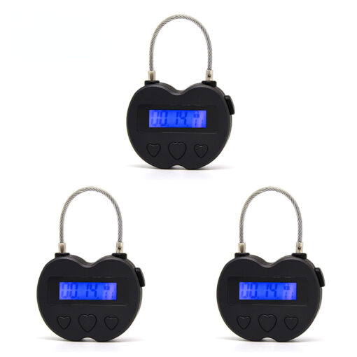 Cadeado Eletrônico E Temporizador BDSM Smart Time Lock