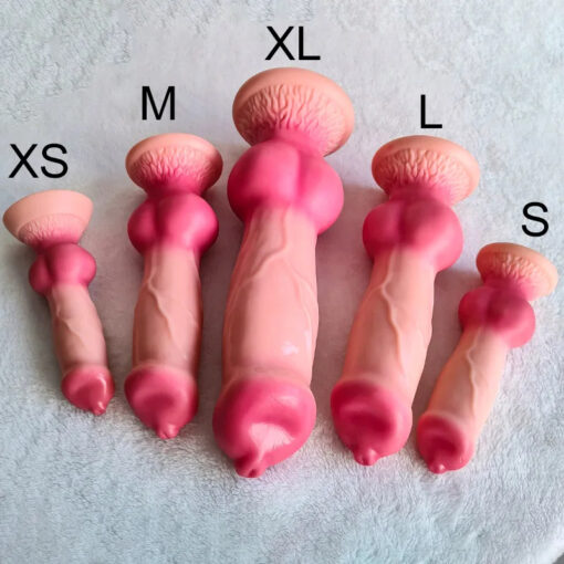 Dildo Realista Monster Huge Wolf Canine Animal Penis Knots