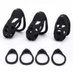 Gaiola de Castidade Masculina em Resina – Ajuste Personalizado BDSM