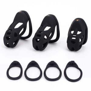 Gaiola de Castidade Masculina em Resina – Ajuste Personalizado BDSM