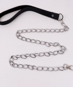 Leather Necklace Punk Gothic Style Collar Necklace Jewelry Role Play