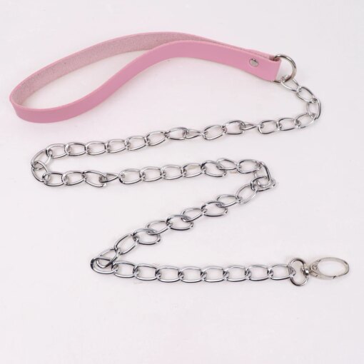 Leather Necklace Punk Gothic Style Collar Necklace Jewelry Role Play