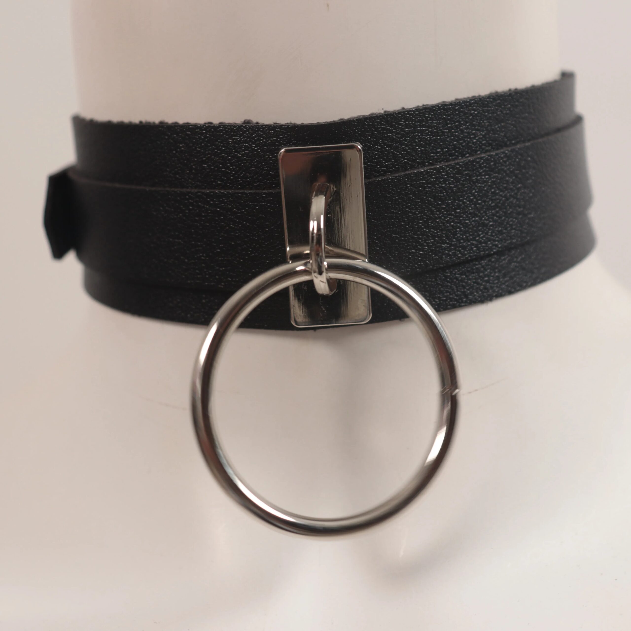 Leather Necklace Punk Gothic Style Collar Necklace Jewelry Role Play