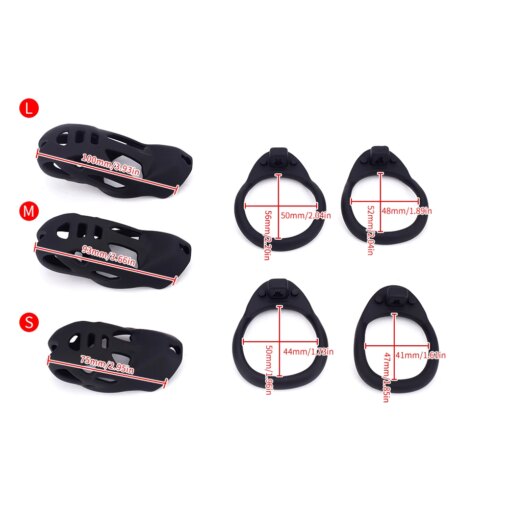 Gaiola Castidade Chastity Cage Skin Touch Penis Simulation