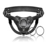Cinta Peniana Arnês de Couro Leather Harness Strap On