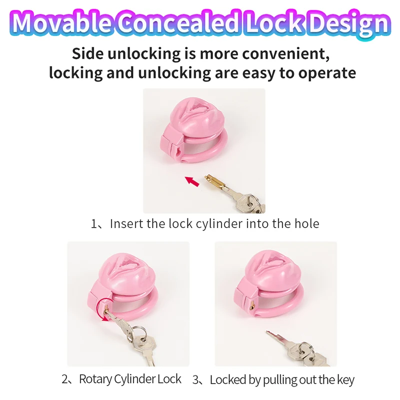 Sex Toys For Men Slave Training Chastity Lock Mesh Breathable Cock Ring hide Penis Abstinence from sexual activity Bondage Gay