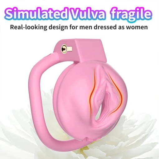 Cinto de Castidade Sissy Training Chastity Lock