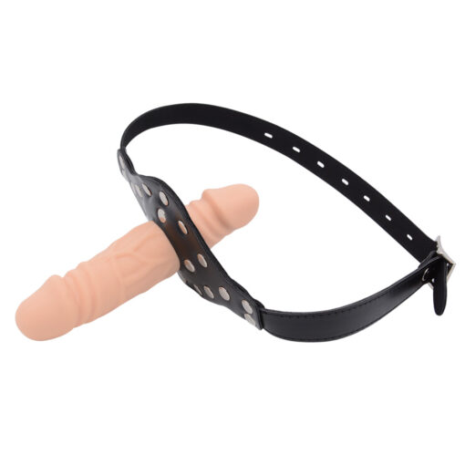 Mordaça Peniana Dupla Strapon Realista Double Headed Dildo - Image 13