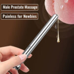 Massageador de Próstata com Vibração – Estimulador Anal Masculino Recarregável