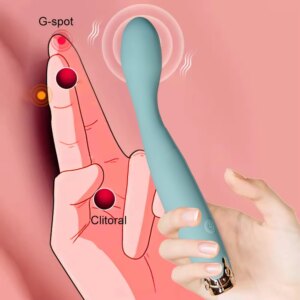 Vibrador Ponto G Anatômico com 10 Modos Recarregável