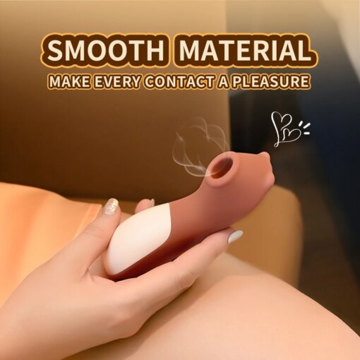 Vibrador Recarregável em Formato de Urso – 10 Modos de Vibração - Image 5