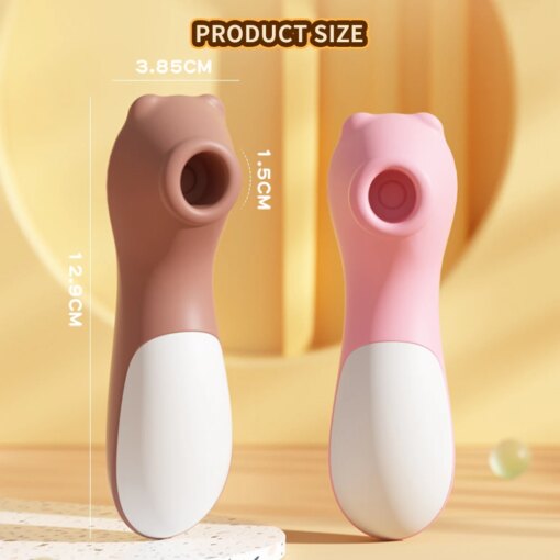 Vibrador Recarregável em Formato de Urso – 10 Modos de Vibração - Image 6