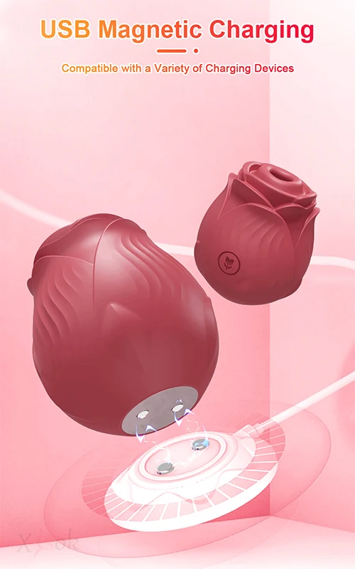 Rose Sucking Sex Toys Dildo Vibrator for Women 3in1 Thrusting G Spot Anal Vibrators Stimulator Female Vibrating Egg Adult Toys