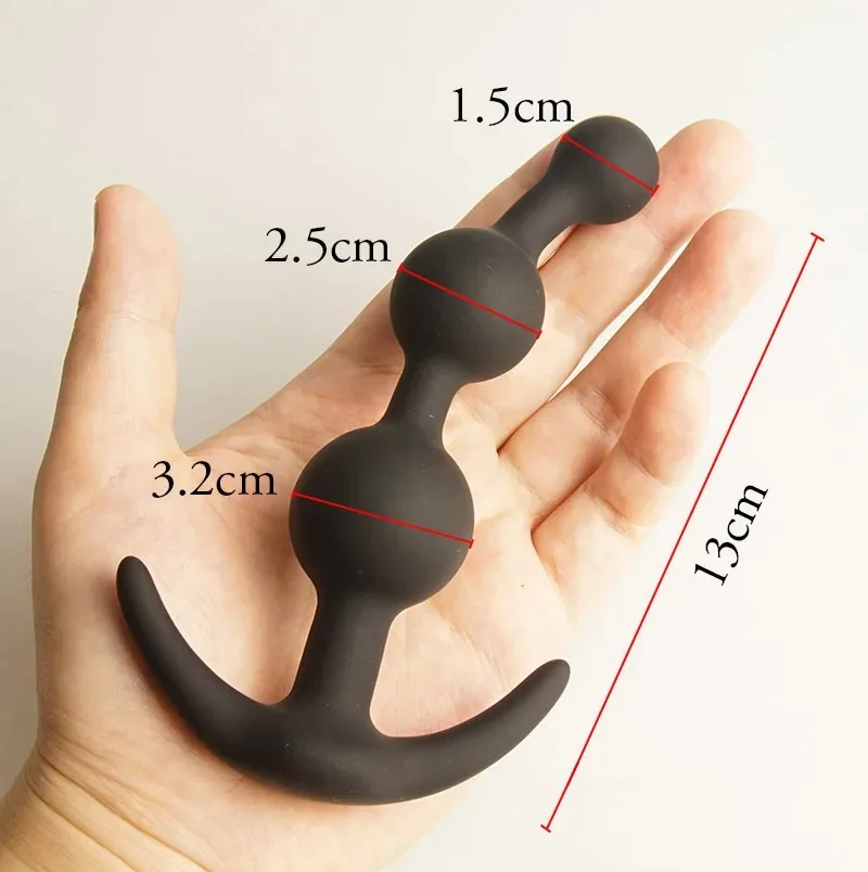 Anal Beads Balls Long Dildo Training,Silicone Anus Ass But Butt Plug,Analplug Buttplug Butplug Sex Toys,Analsex Prostate