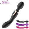 Vibrador Grande Magic Wand Duplo Motor Super Potente