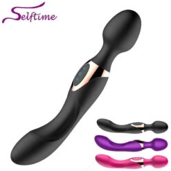 Vibrador Grande Magic Wand Duplo Motor Super Potente