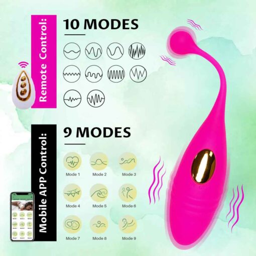 Vibrador Bullet Egg com Controle Remoto Recarregável - Imagem 4