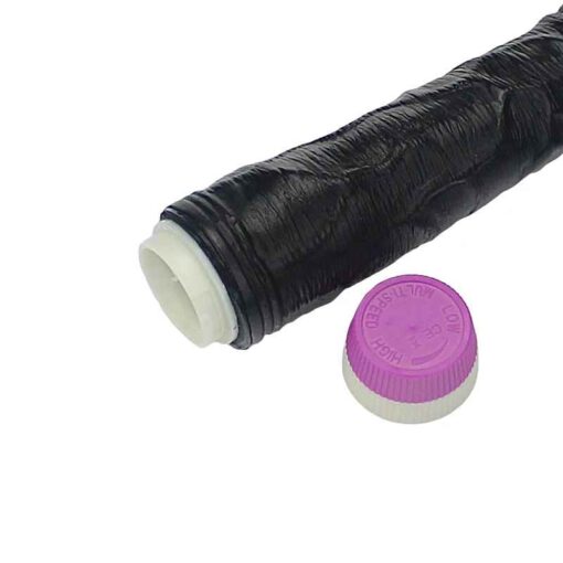Vibrador Flexível com Textura Realista – Pilha AA - Imagem 4