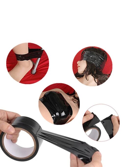 Fita Bondage Autoadesiva BDSM - Imagem 3