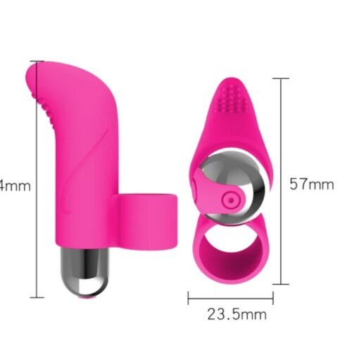 Vibrador de Dedo 10 Modos Clitóris e Ponto G - Imagem 6