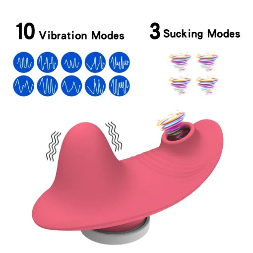 Vibrador Clitoriano Sucção com Controle Remoto - Imagem 2