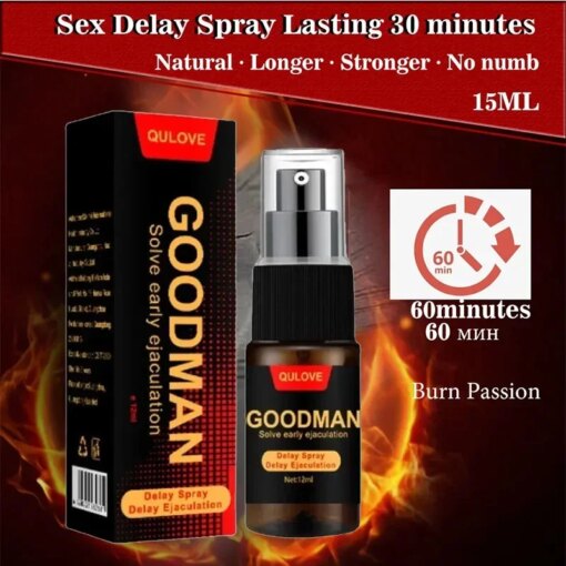 Spray Retardante Masculino com Efeito Prolongado de 60 Minutos - Imagem 3