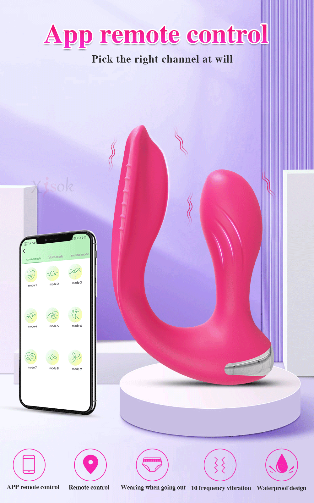 2 in 1 Sex Toys Anal Plug Penetration Vagina Vibrator Masturbation Tools for Couple Anal Masturbator Butt Plug Vibrating 18
