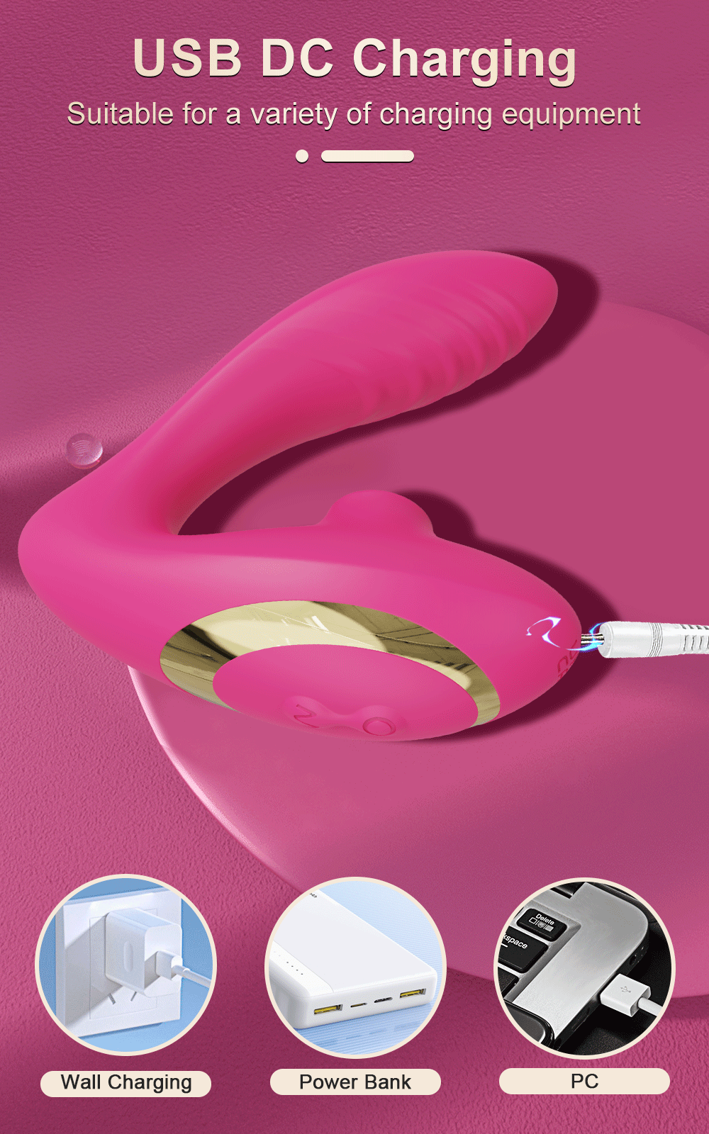 2 in 1 Sex Toys Anal Plug Penetration Vagina Vibrator Masturbation Tools for Couple Anal Masturbator Butt Plug Vibrating 18