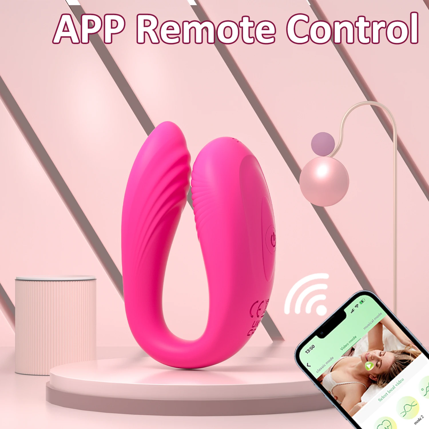 2 in 1 Sex Toys Anal Plug Penetration Vagina Vibrator Masturbation Tools for Couple Anal Masturbator Butt Plug Vibrating 18
