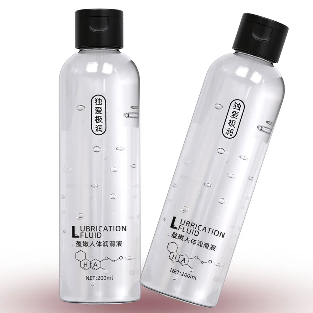 200ML Water based Lubricant Safe Intimate Gel Vaginal Anal Lube Lubricating Oil Adult For Women Men And Couple Erotic Tools