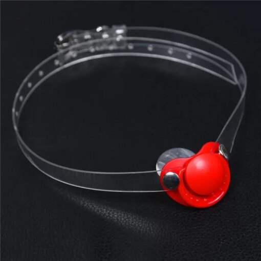 Mordaça com Chupeta Ajustável Bondage - Imagem 4