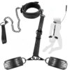 Kit Bondage BDSM Pescoço e Pulso