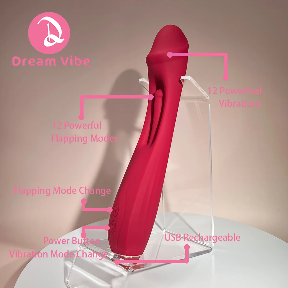 Tempestade quente vibrador vibrador ponta 12 vibração língua batendo dupla estimulação penetração íntima brinquedo sexual mulher prazer masturbar