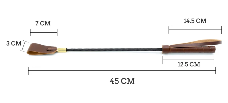 BDSM PU Leather Whip para Mulheres, BDSM, Spanking Flogger, Horse Whip, Slave, Bondage Restrições, Brinquedos Sexuais para Casais, Jogos para Adultos