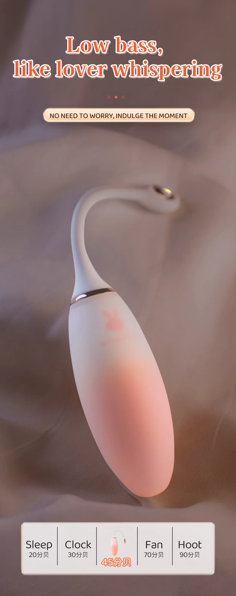Vibrador de ovo vibratório com aquecimento controlado por aplicativo – 9 modos para estimulação do clitóris e vaginal, design vestível com cor gradiente