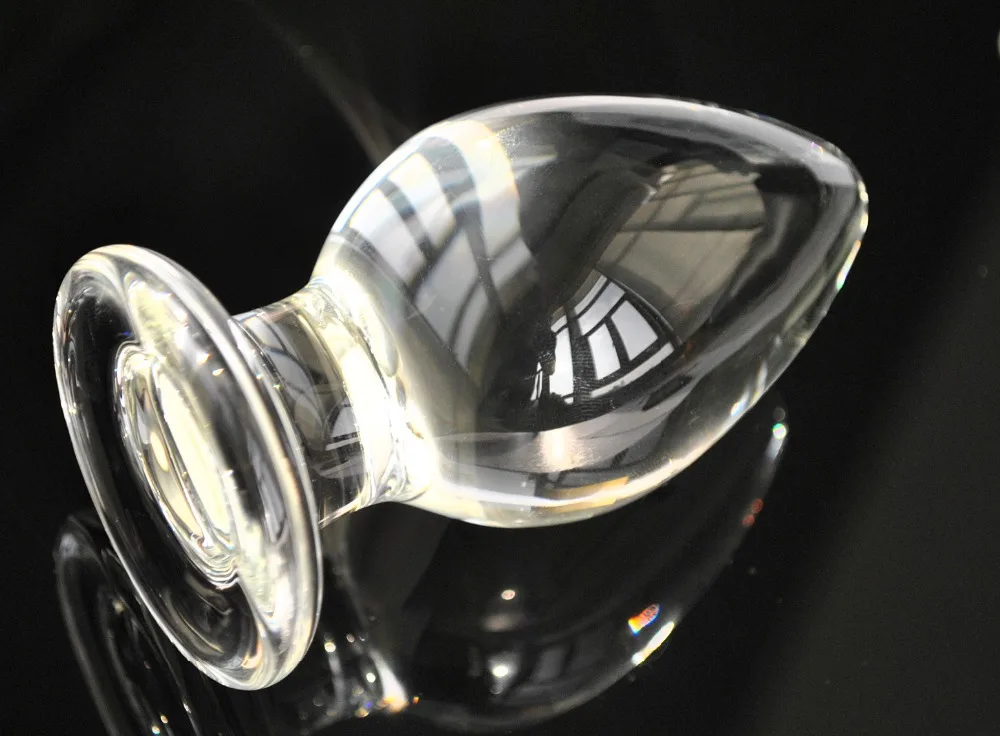 50mm grande cristal butt plug vagina bola grande pirex vidro anal vibrador grânulo pênis falso adulto masturbar brinquedos sexuais mulheres gay