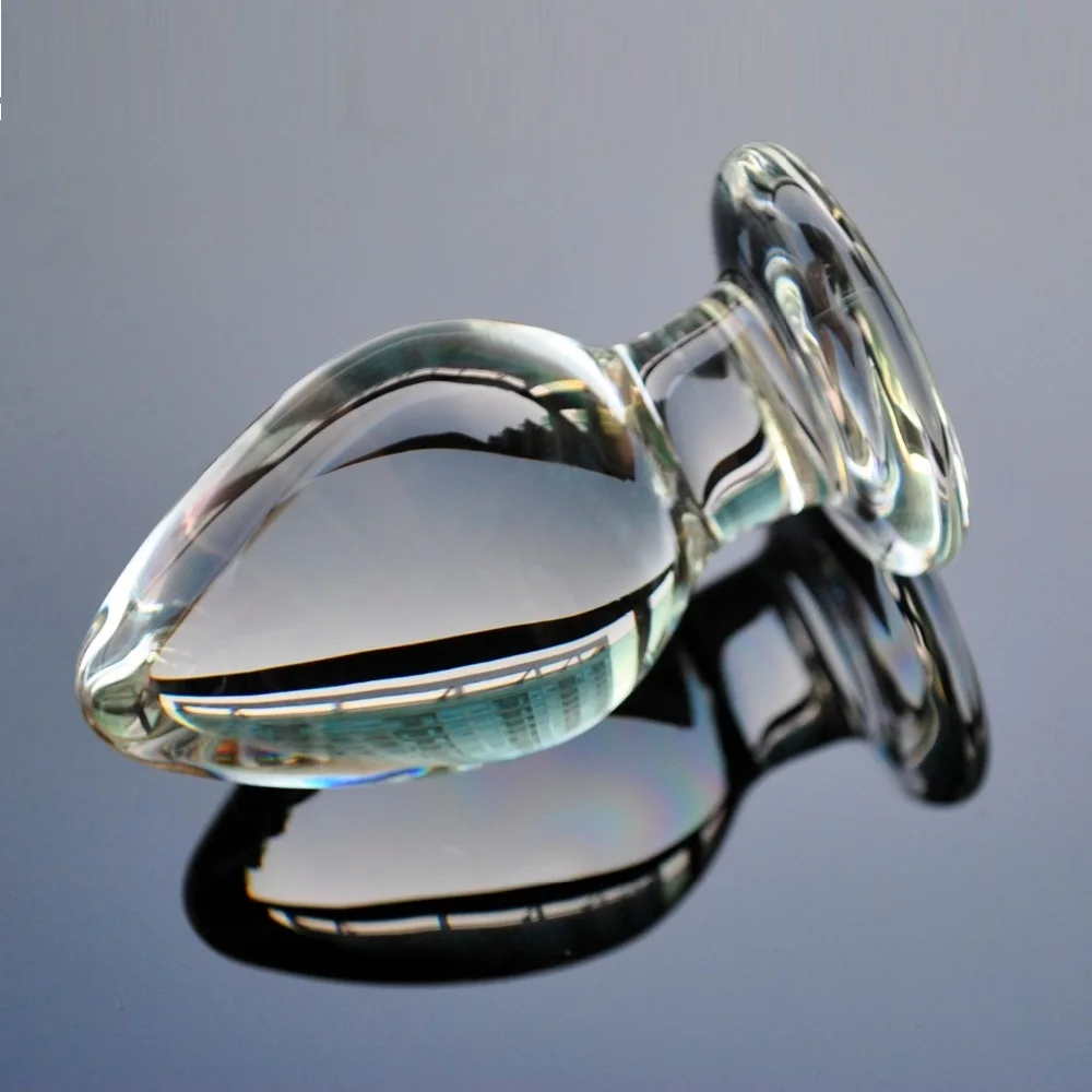 50mm grande cristal butt plug vagina bola grande pirex vidro anal vibrador grânulo pênis falso adulto masturbar brinquedos sexuais mulheres gay