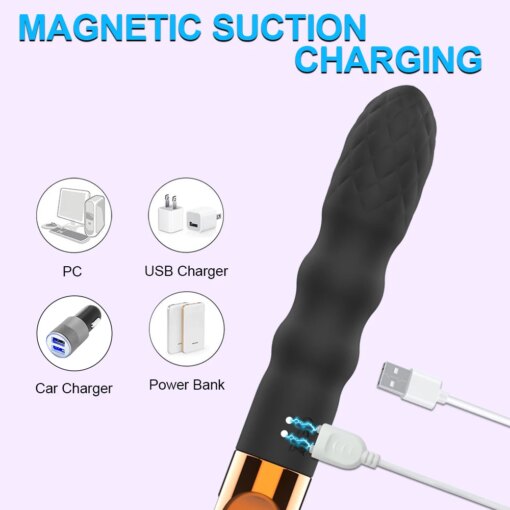 Chicote BDSM com Vibrador Penetrável - Imagem 4