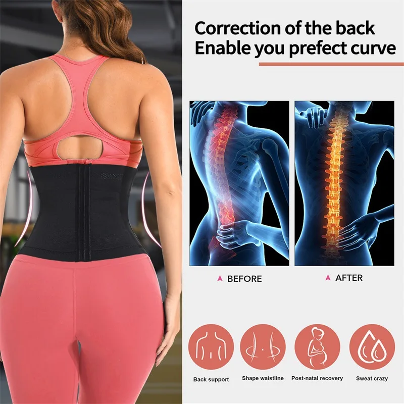 Cintura trainer corpo shaper barriga controle emagrecimento bainha barriga plana redutora shapewear feminino espartilho cintos