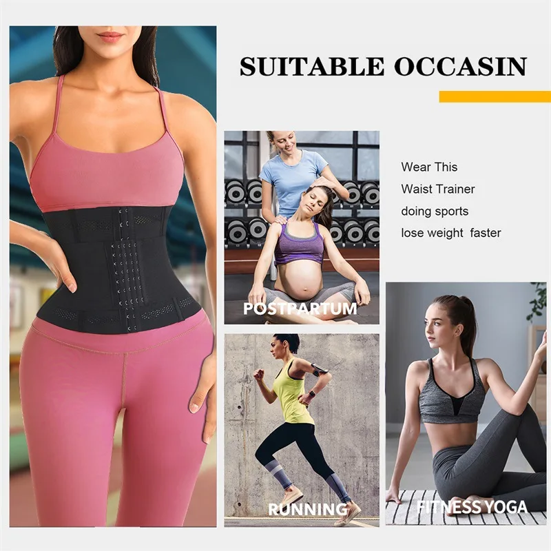 Cintura trainer corpo shaper barriga controle emagrecimento bainha barriga plana redutora shapewear feminino espartilho cintos