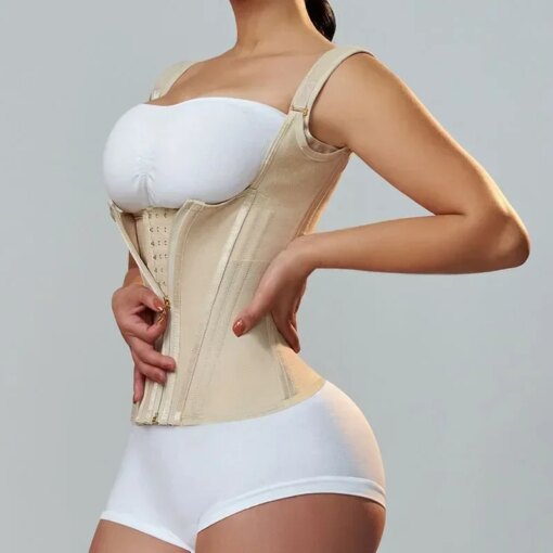 Faixa Modeladora Abdominal com Zíper e Ganchos - Imagem 5