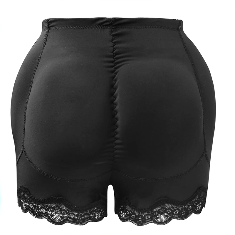 Modelador de corpo feminino shapewear falso bunda levantador calcinha ampulheta controle acolchoado booty realçador breve lingerie shaper hip realçador