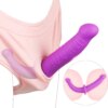 Dildo Strapless com Penetração Dupla + Calcinha Grátis