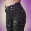 Cinto Harness Feminino Y2K em Couro PU