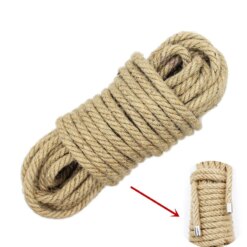Corda Shibari de Cânhamo para Bondage BDSM