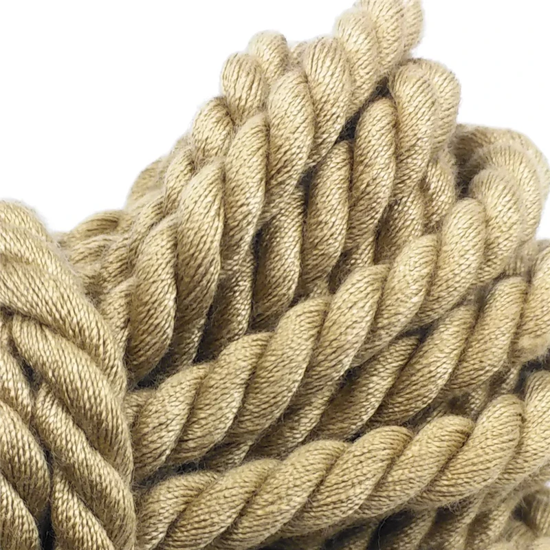 Corda Bondage BDSM para Adultos, Corda Shibari de Cânhamo, Amarrando Jogos Sexuais, Corda de Restrição do Corpo Escravo para Ligação Amarrada, SM Sex Toys, 5 m, 10 m, 20m