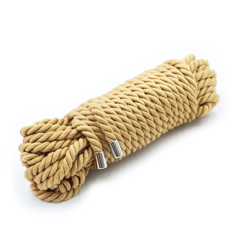 Corda Bondage BDSM para Adultos, Corda Shibari de Cânhamo, Amarrando Jogos Sexuais, Corda de Restrição do Corpo Escravo para Ligação Amarrada, SM Sex Toys, 5 m, 10 m, 20m
