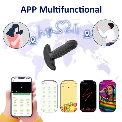 Vibrador Anal com Controle por App - Imagem 3