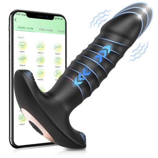 Vibrador Anal com Controle por App - Imagem 2