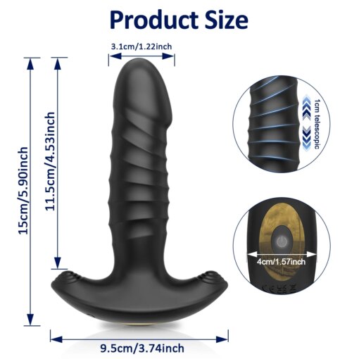 Vibrador Anal com Controle por App - Imagem 6